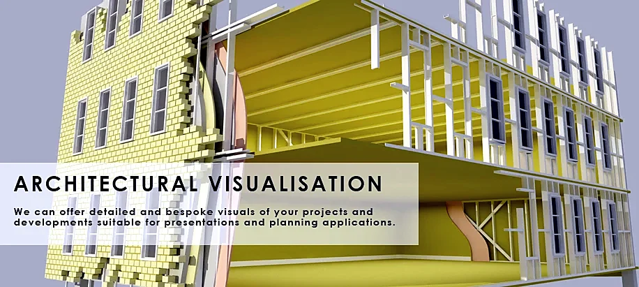 Architectural visualisation of a building system