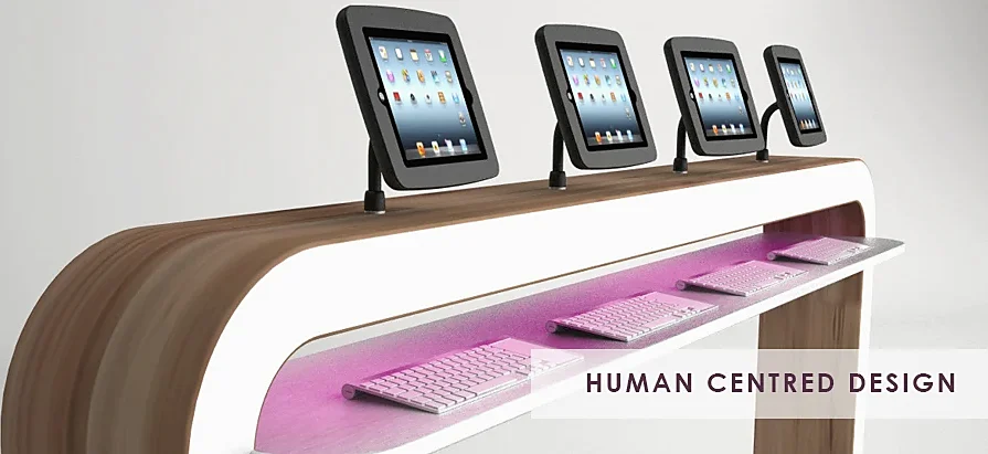 Human centred design: a tablet display counter